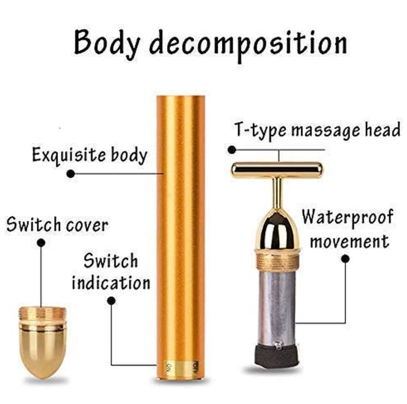 VibeKart™ Gold Glow Facial Bar — Glow & Lift Naturally