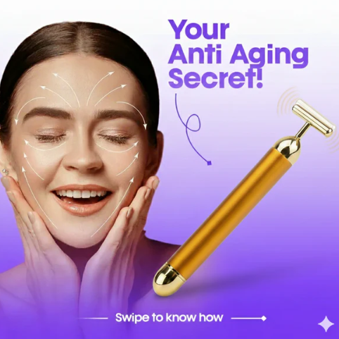 VibeKart™ Gold Glow Facial Bar — Glow & Lift Naturally