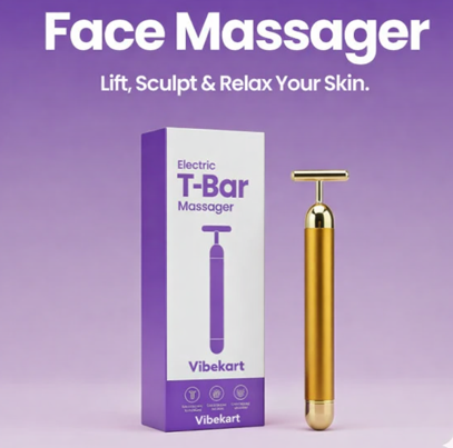 VibeKart™ Gold Glow Facial Bar — Glow & Lift Naturally